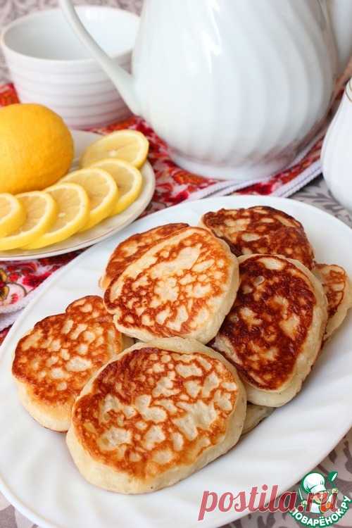 Нежные оладьи на сметане без яиц