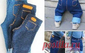 Вязаные джинсы — Секреты Вязания и Рукоделия