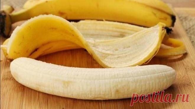 Необычное применение банановой кожуры