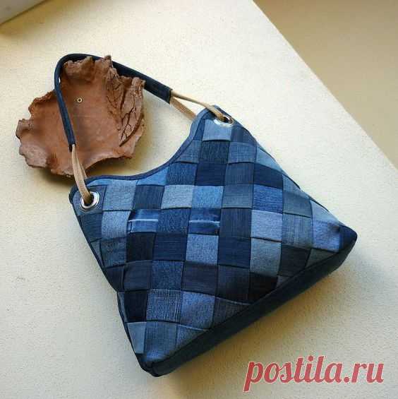 30 джинсовых сумок: ищем вдохновение / Сумки, клатчи, чемоданы / ВТОРАЯ УЛИЦА - Мода, Выкройки, Рукоделие, DIY