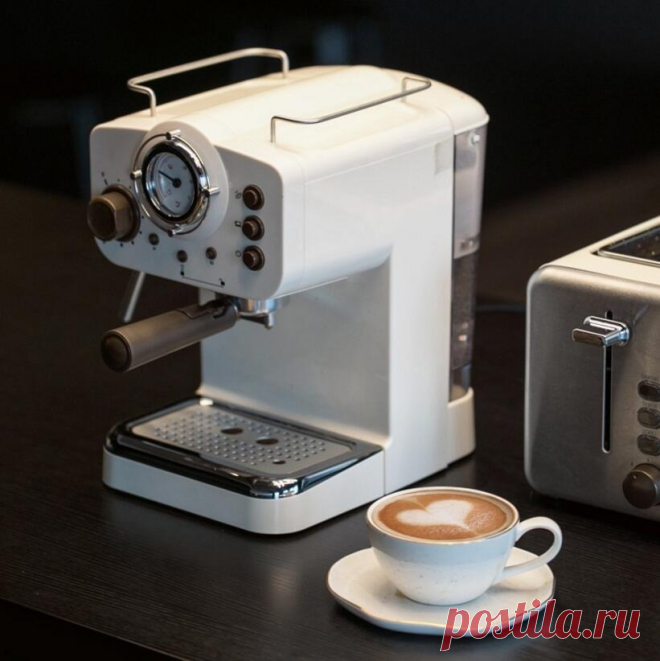 доставка бесплатно ！15Bar кофе Machinemaker ретро стиль половина автоматически Италия ... тип MILK пена 2 и 1 руль легко использование ... - Яха.RU: аукцион Yahoo