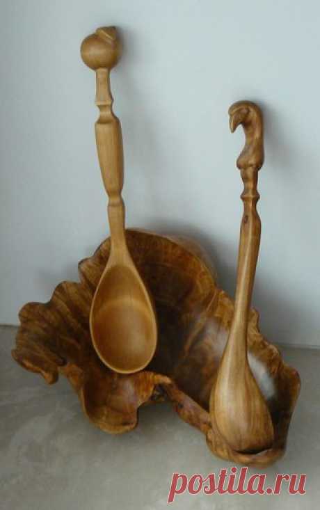 Работа Сергея Байкова

#spoons #carving #ложка #резьба #magicspoon
[Клуб любителей Волшебных ложек)