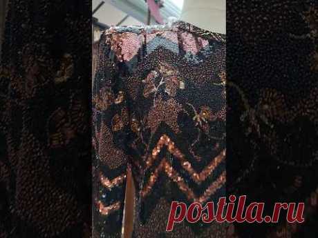💥Красота - страшная сила! Шедевральная #вышивка #hautecouture👌#video #dress #sorts #shorts #fashion