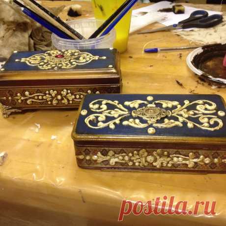 Работа Мастера и моя - разница заметна :)))