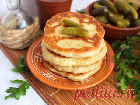 Постные лепешки на рассоле - пошаговый рецепт с фото на Повар.ру