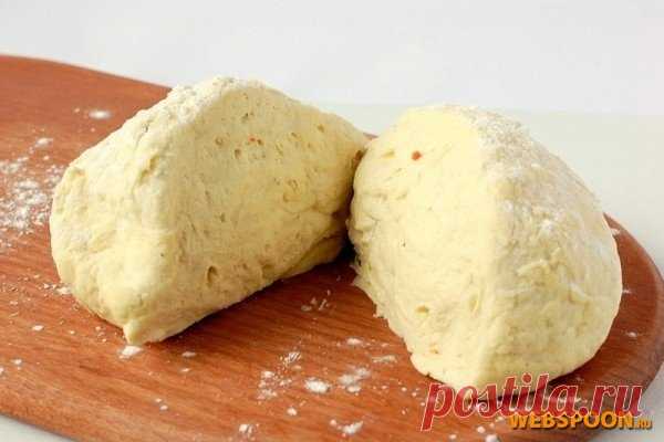 Тесто с манной крупой на бульоне для пиццы с фото | Рецепт теста с манной крупой на бульоне для пиццы на Webspoon.ru
