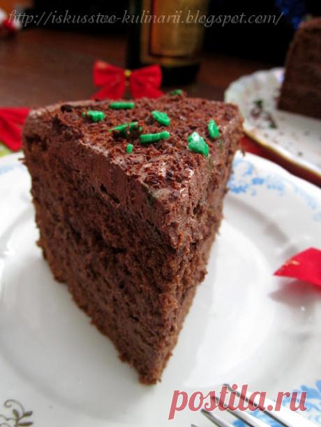 Пряный шоколадный торт