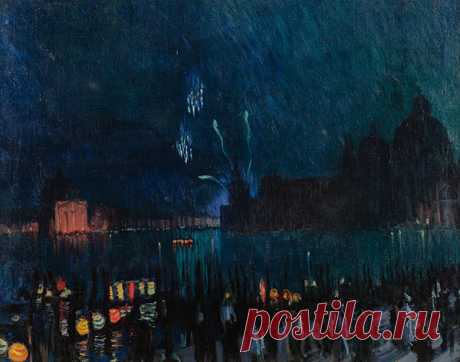Борис Кустодиев. Венеция (1913)