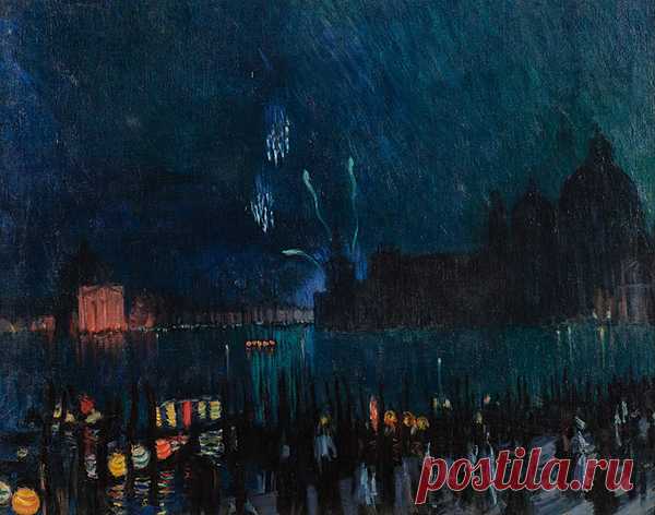 Борис Кустодиев. Венеция (1913)