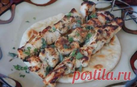 Шашлык из курицы в кефире