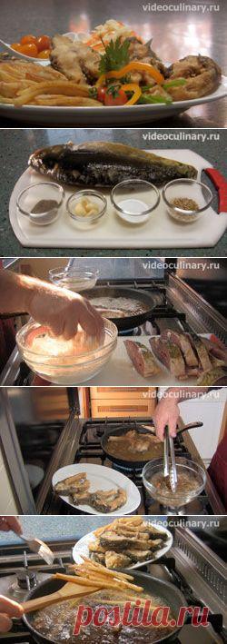 Рыба, жаренная по-восточному – Рецепт Видео Кулинарии