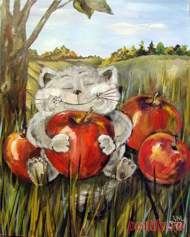 Котики в иллюстрациях Laima