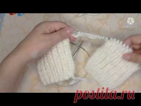 Шапка-ушанка МК часть первая🧶🧶🧶🧣🧤