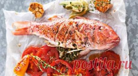 Барабулька, фаршированная кедровыми орехами — Фактор Вкуса