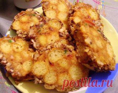 Пирожное из кукурузных палочек .