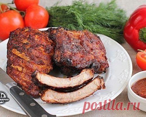 ЗАПЕЧЁННЫЕ СВИНЫЕ РЕБРЫШКИ