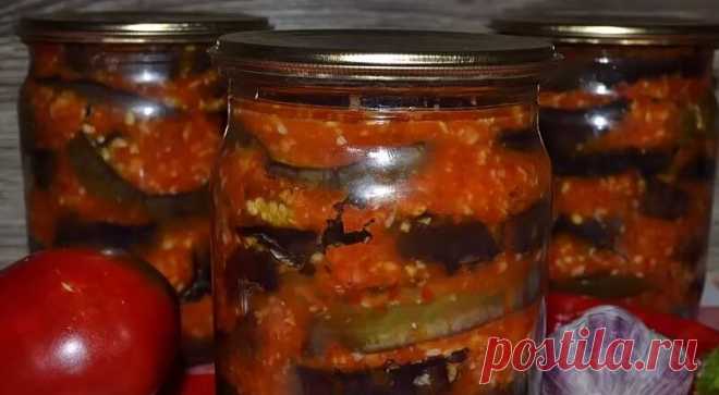 Острые грузинские баклажаны на зиму – вкусный рецепт