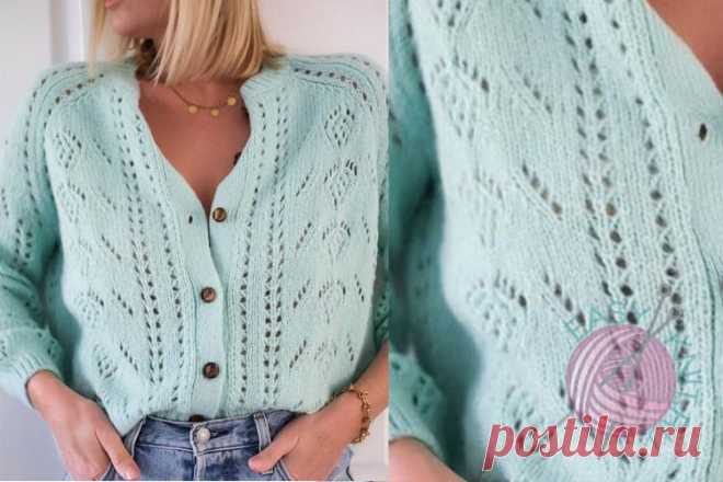 Французская кофточка спицами узоры, схемы | EasyKnit.ru