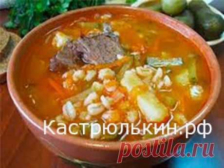РАССОЛЬНИК С ПЕРЛОВКОЙ РЕЦЕПТ » Рецепты на каждый день