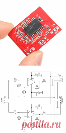 DIY Модуль TPA6120 и сборка на его основе усилителя для наушников