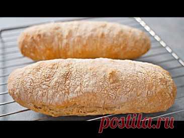 ИДЕАЛЬНАЯ ЧИАБАТТА без заморочек! Очень вкусный и простой рецепт хлеба!