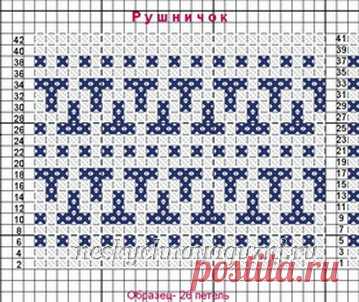 Схемы «ленивого жаккарда»- 8