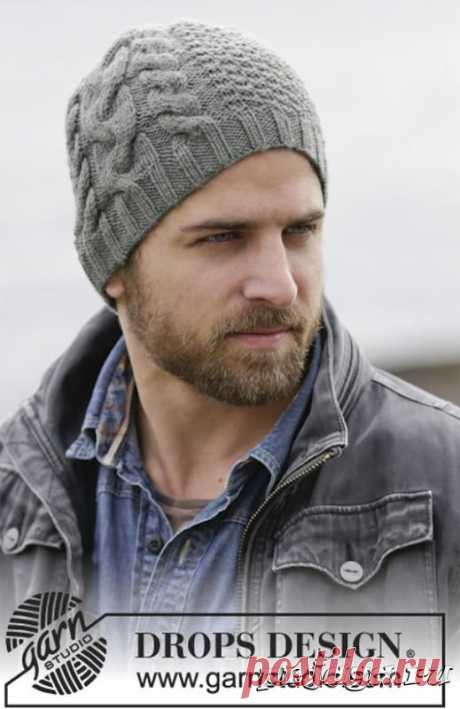 Мужские вязаные шапки