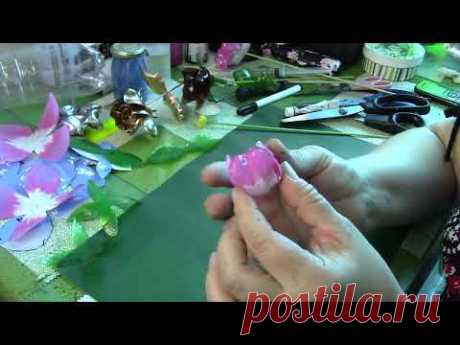 Розы из пластиковой бутылки своими руками. ХоббиМаркет