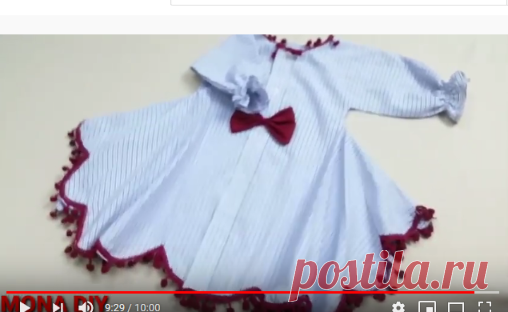 Платьеце из старой рубашки