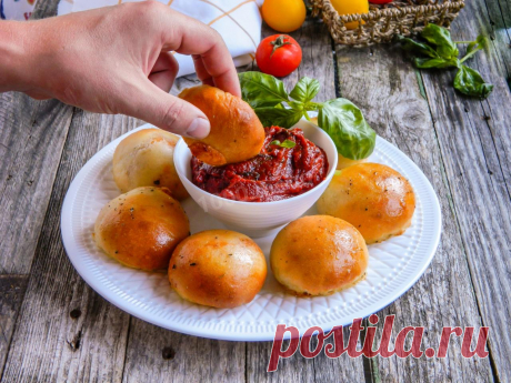 Пицца в булочке - Боккончини ди пицца рецепт с фото пошагово - 1000.menu