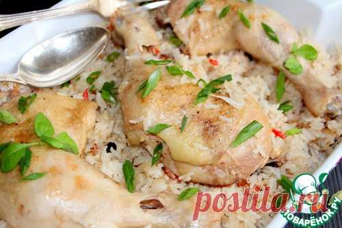 Карамелизированный рис с курицей - кулинарный рецепт