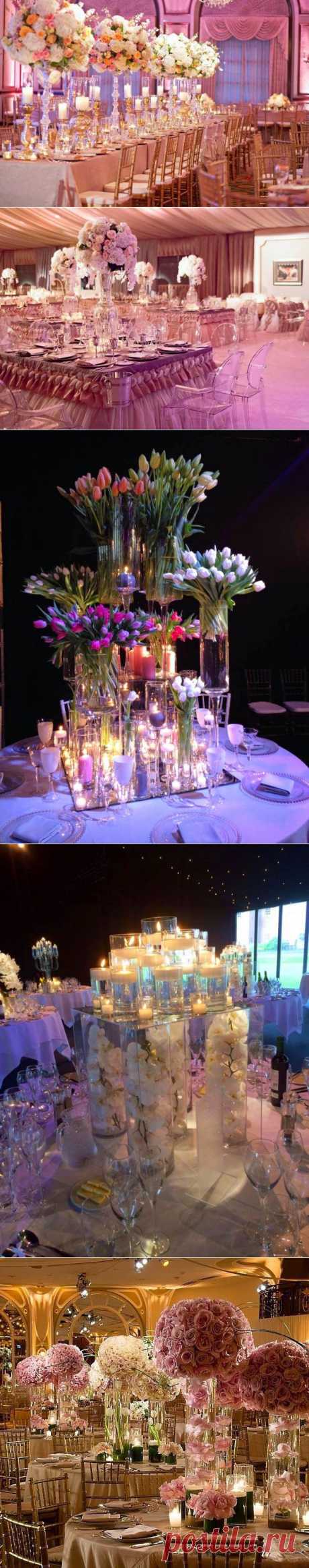 Tall Wedding Centerpieces