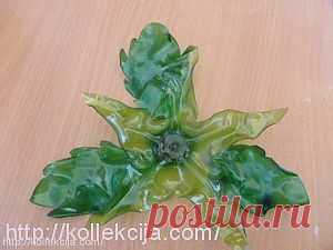 Листья из пластиковых бутылок. Автор Елена Кудинова. | Своими руками