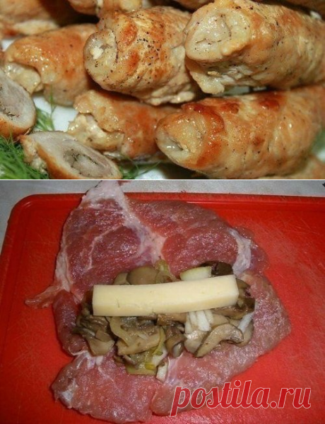 Мясные рулетики