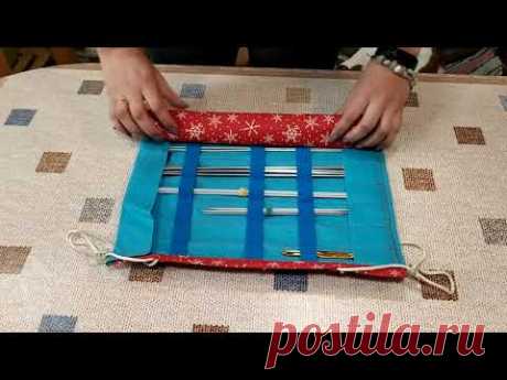 Чехол для спиц своими руками