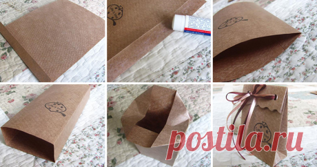 Пакетики из крафт-бумаги - Ярмарка Мастеров - ручная работа, handmade