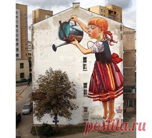 Необычный стрит-арт