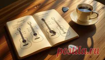 Золотые ходы гармонии: Как превратить 5 базовых аккордов в 50 уникальных звучаний. | Книголюбие | Дзен