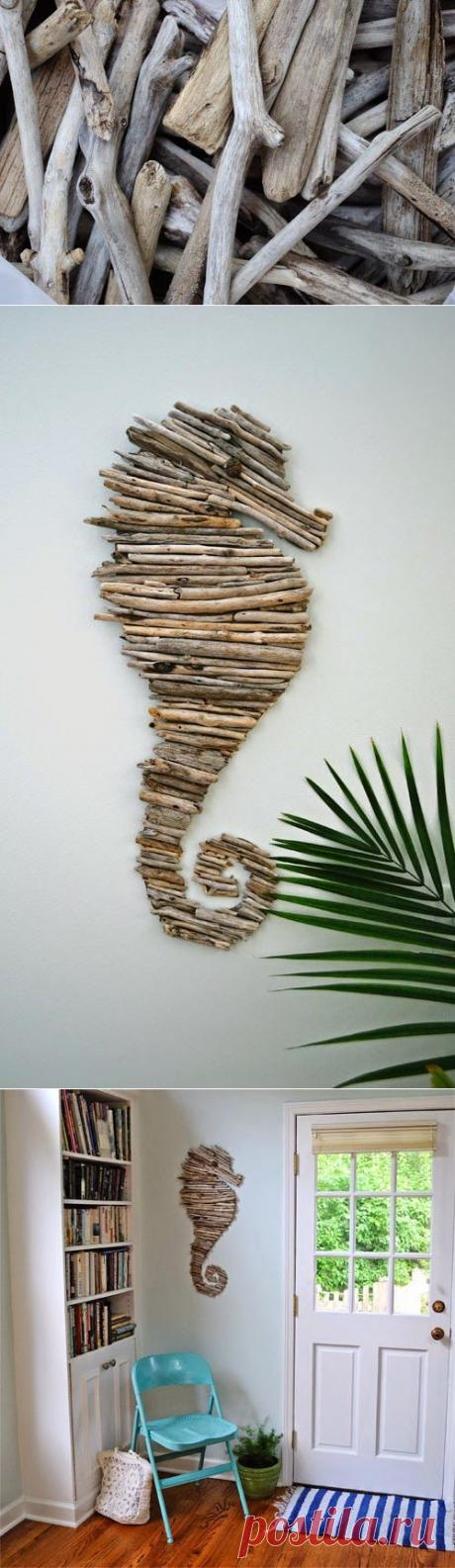 How to make a Driftwood Seahorse