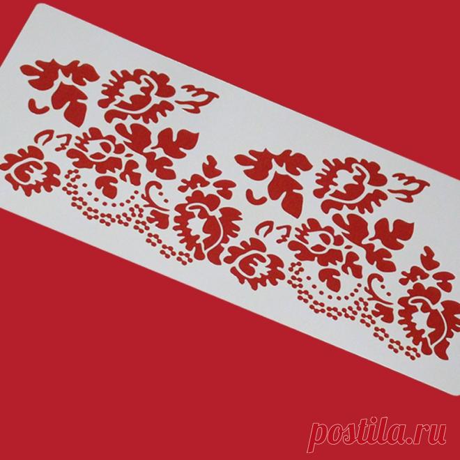 Торт Трафарет Цветок и листья торт украшая инструменты свадебный торт украшения помадка торт плесень купить на AliExpress