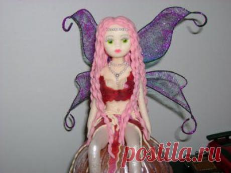 Лесная фея своими руками | Уроки лепки