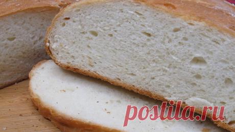 Он с такой хрустящей корочкой. Новый способ испечь хлеб, идеальный. | РЕЦЕПТЫ ОТ МАМУЛИ | Дзен