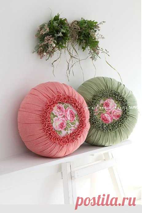Красивая подушка — DIYIdeas