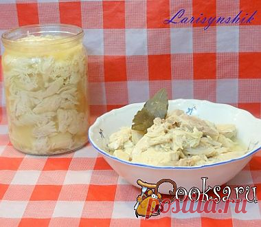 Тушенка из курицы в мультиварке рецепт с фото