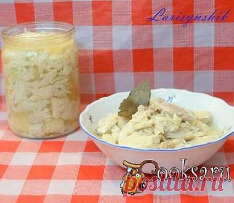 Тушенка из курицы в мультиварке рецепт с фото