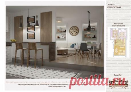 Стильный молодежный дизайн дома | Школа Ремонта