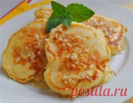Яблочные оладьи » Любимые рецепты