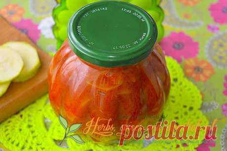 Кабачки по-литовски на зиму - вкусный рецепт