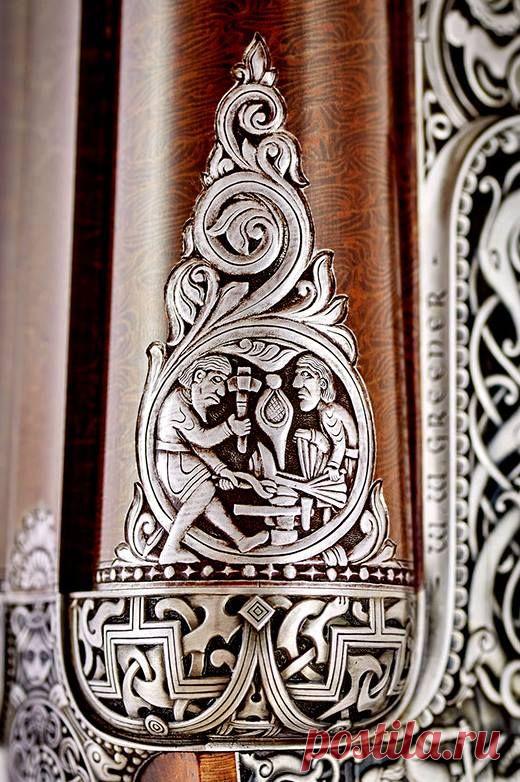 Гравировка. Ружейный ствол.