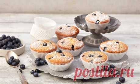 Blaubeer-Muffins Rezepte:   Einfach und schnell saftige Blaubeermuffins mit frischen Blaubeeren im Teig backen - Bestes Heidelbeermuffins Rezept wie bei Oma. | Dr. Oetker